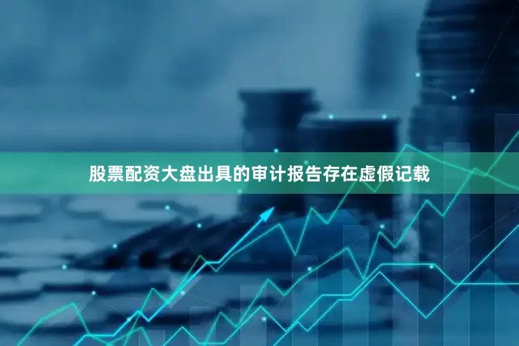 股票配资大盘出具的审计报告存在虚假记载